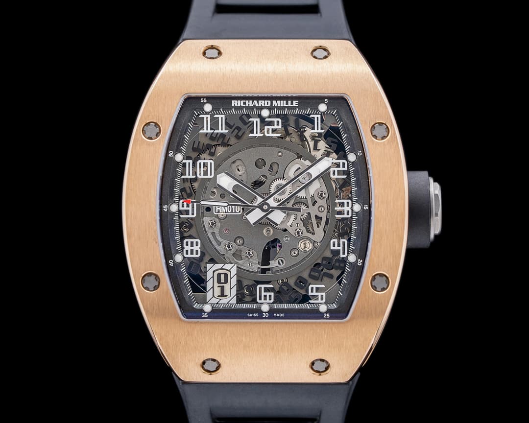 Richard Mille Richard Mille RM10 Automatic Oversize Date Rose Gold