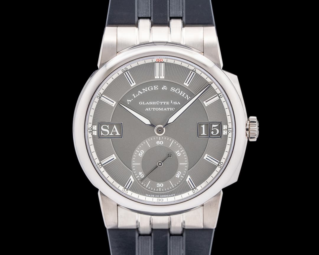 A. Lange and Sohne Odysseus 363.068 18K White Gold Grey Dial / Rubber