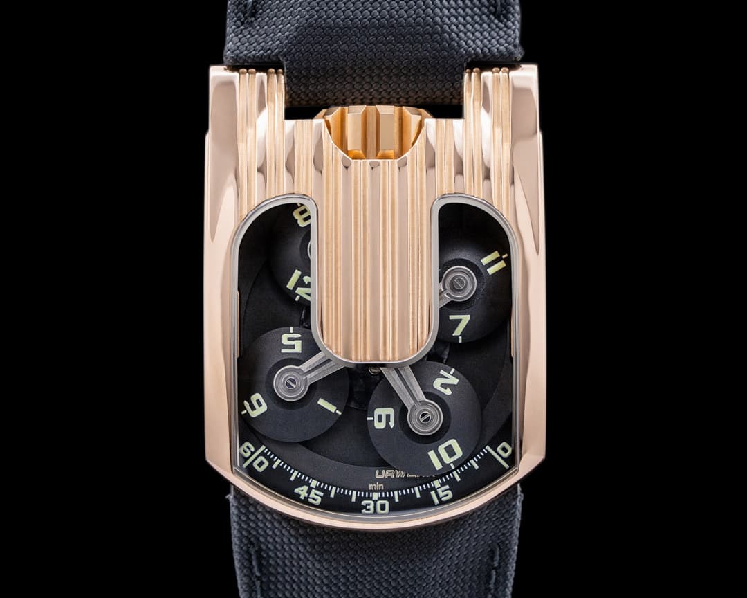 URWERK 103 Manual Wind 18k Rose Gold FULL SET