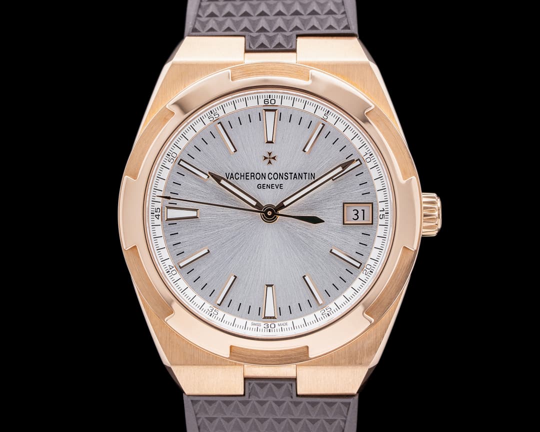 Vacheron Constantin Overseas 4500v Automatic 41mm Silver Dial Rose Gold