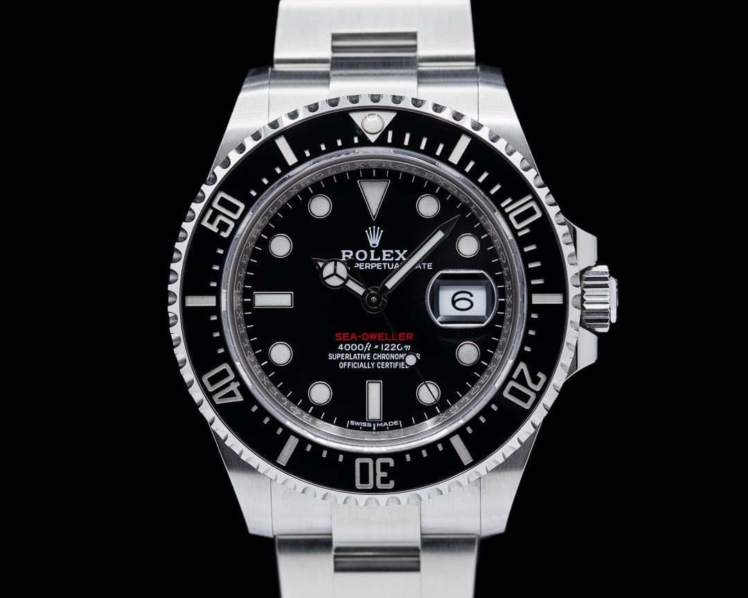 Rolex Sea Dweller 126600 RED 43MM SS