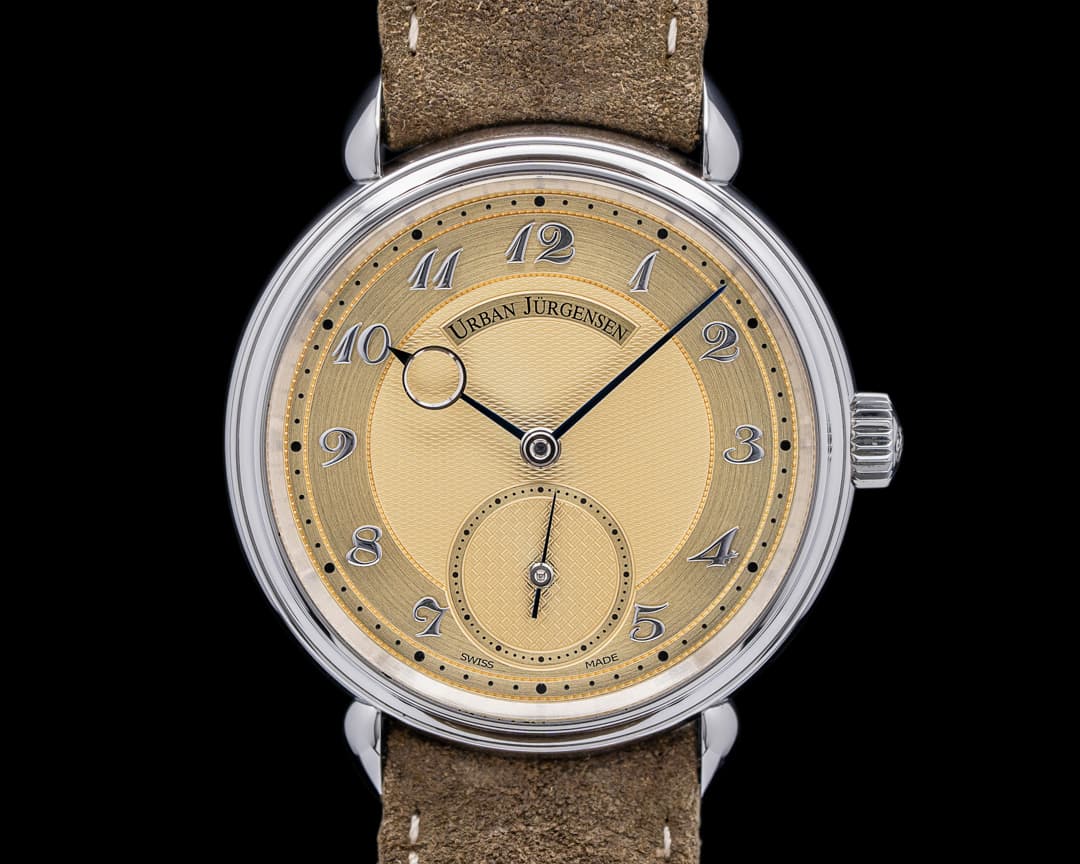 Urban Jürgensen 1140L Stainless Steel Champagne Dial / Breguet Numerals LIMITED SN # 1 !