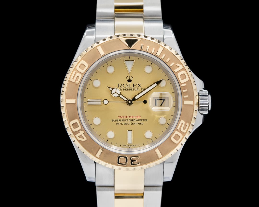 Rolex Yacht Master Champagne Dial 18K / SS