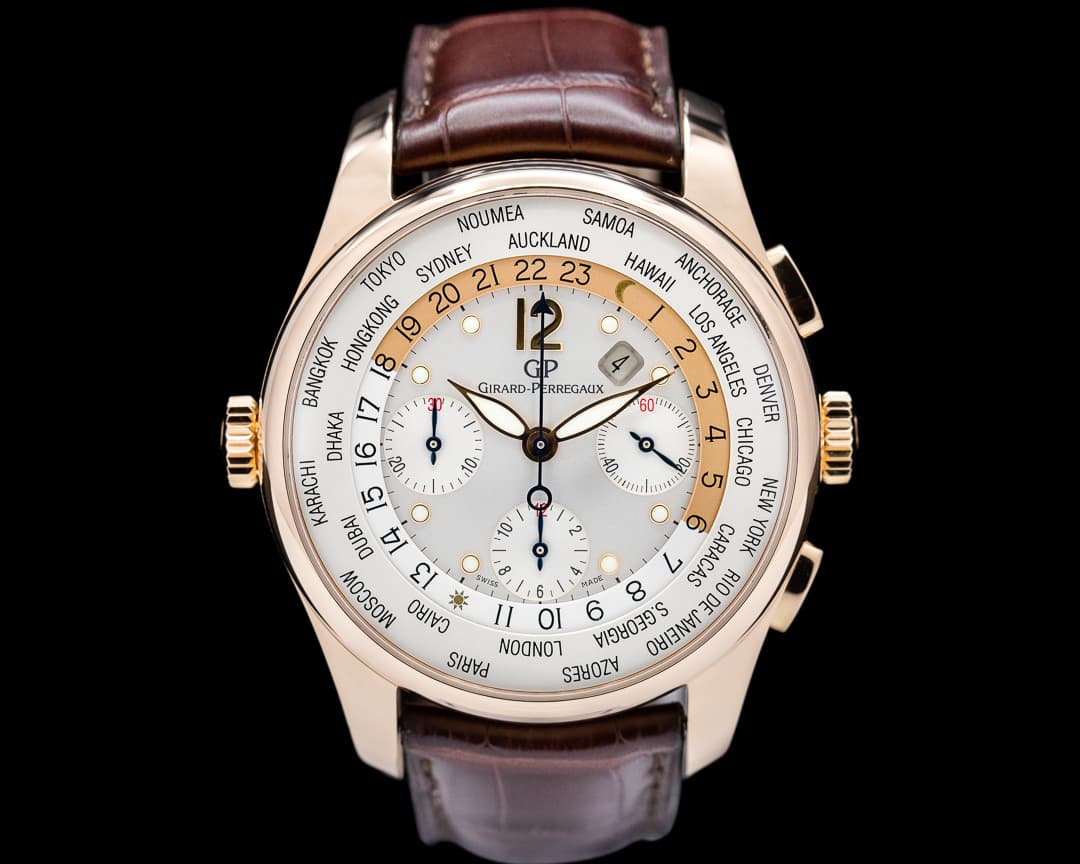 Girard-Perregaux WW.TC World Time Chronograph 18k Rose Gold
