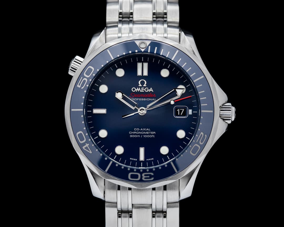 Omega Seamaster Professional Blue Dial 300m Co-Axial SS