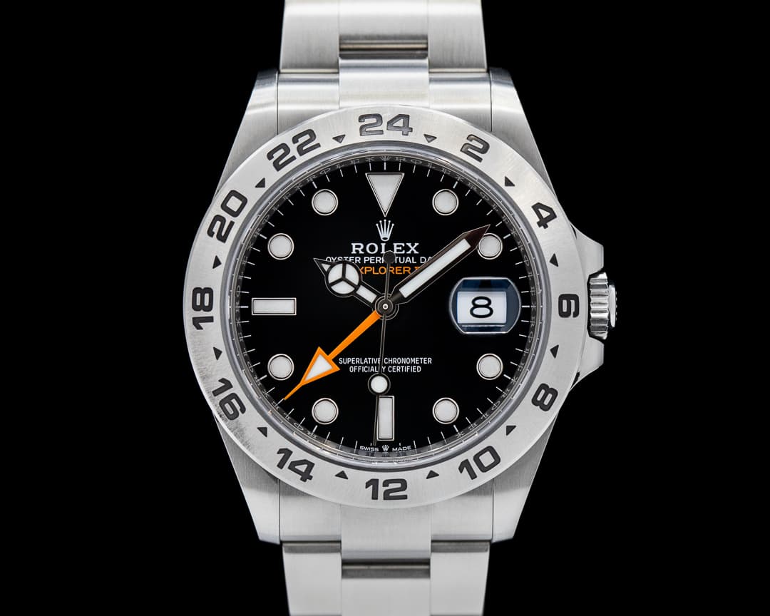 Rolex Explorer II 226570 Black Dial SS