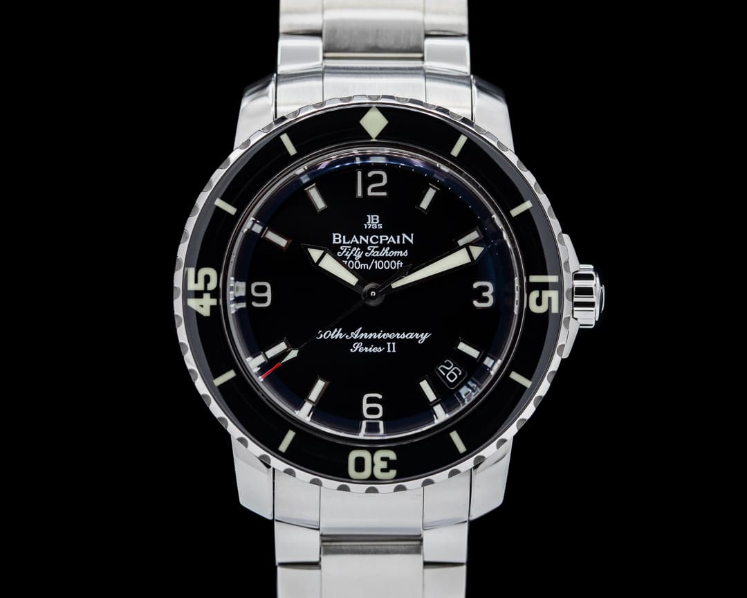 Blancpain Fifty Fathoms 50th Anniversary series II SS LIMITED RARE