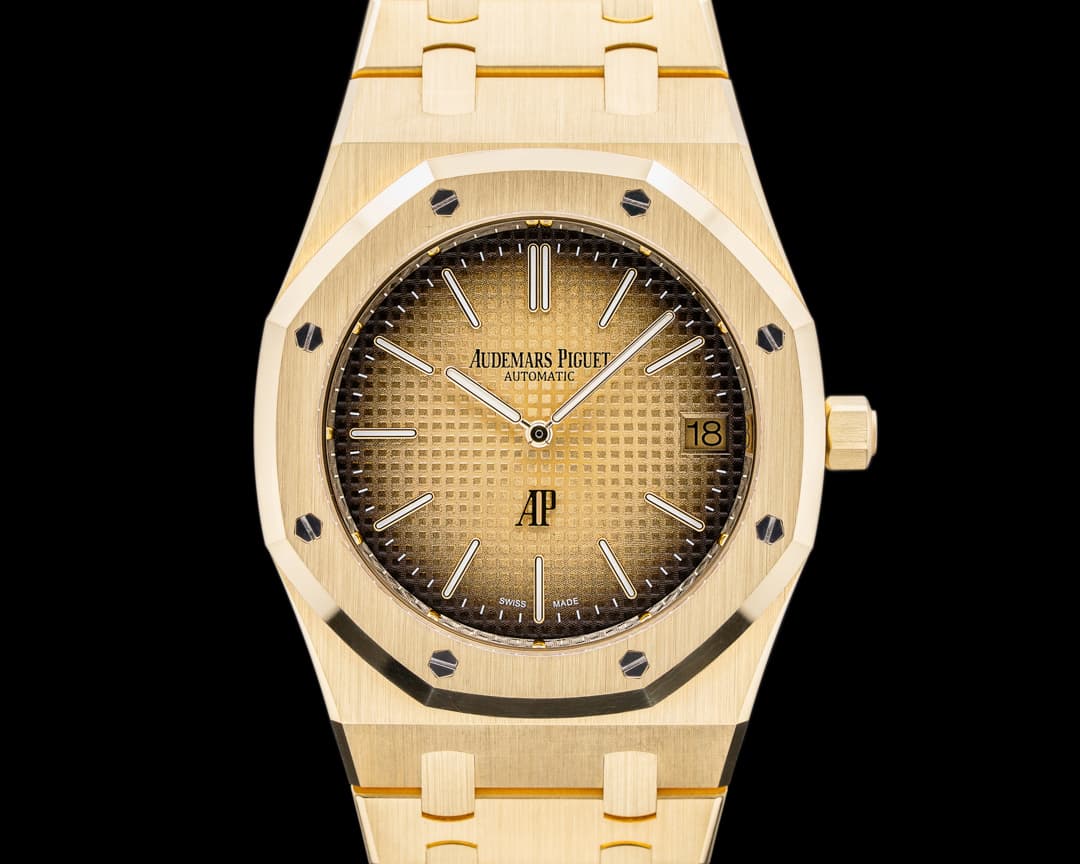 Audemars Piguet Royal Oak 16202BA Extra Thin Gold Dial Yellow Gold UNWORN