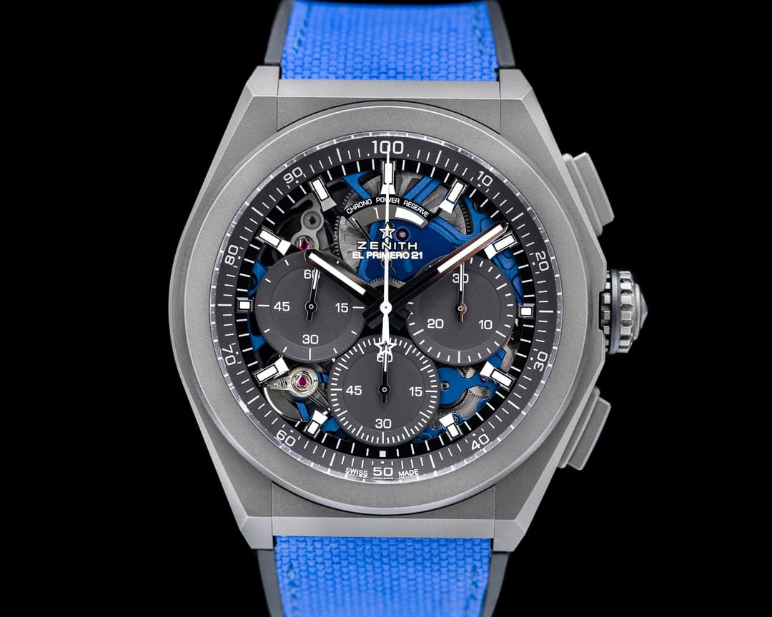 Zenith Defy 21 Ultra Blue El Primero Titanium