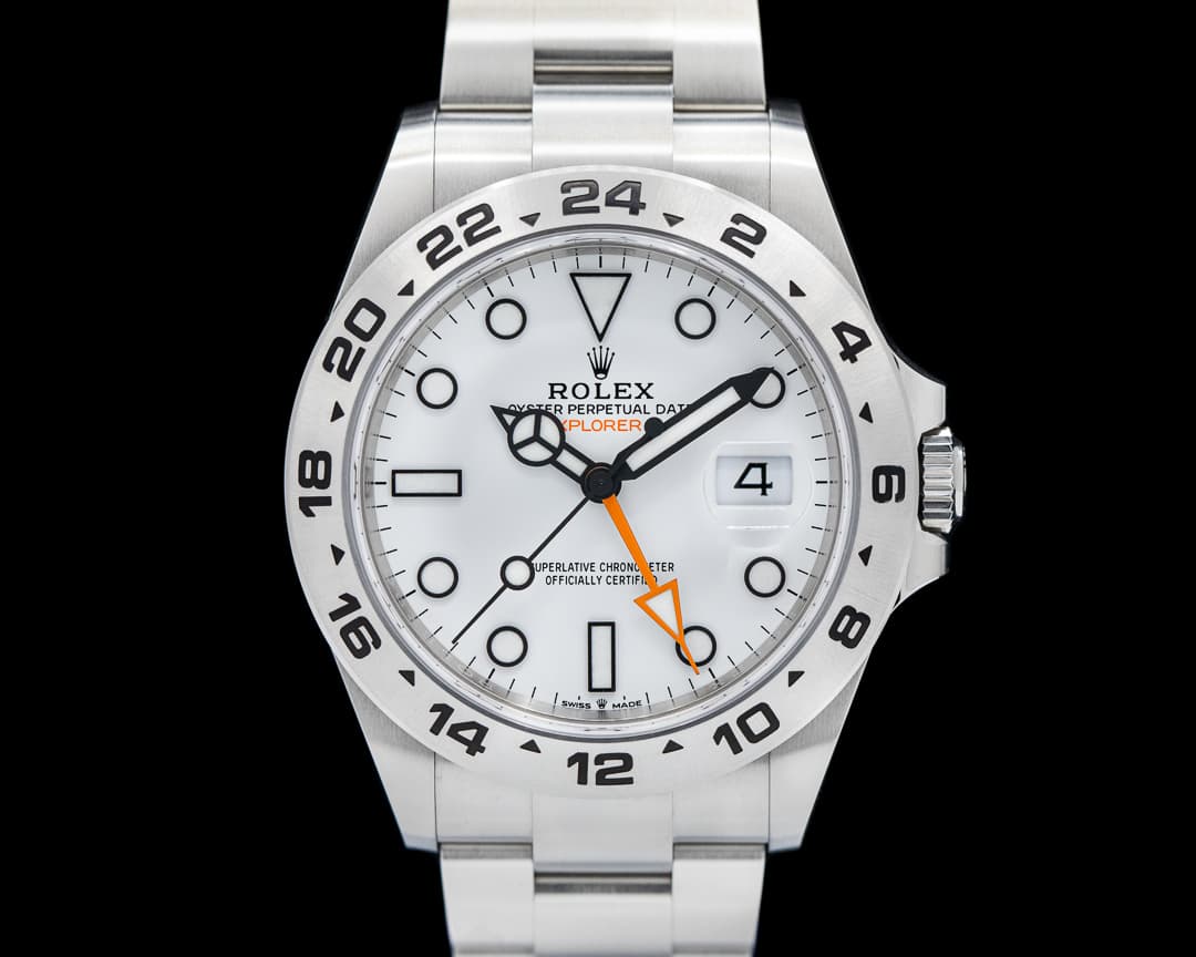 Rolex Explorer II 226570 White Dial SS