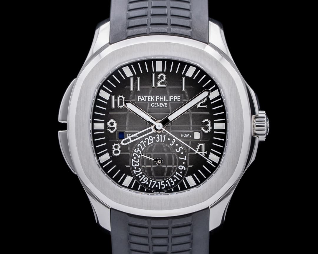 Patek Philippe Aquanaut 5164A Travel Time SS / Rubber DISCONTINUED