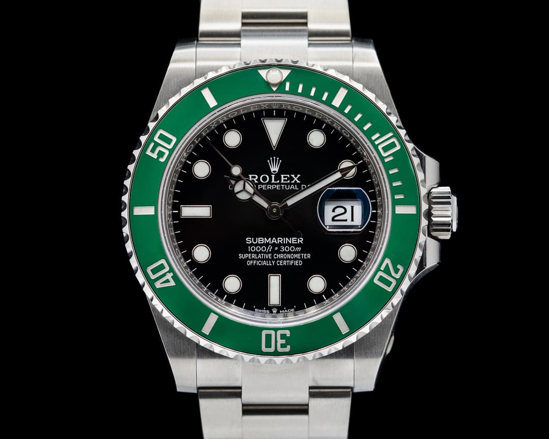 Rolex Submariner Date 126610LV Kermit GREEN Ceramic Bezel 41MM