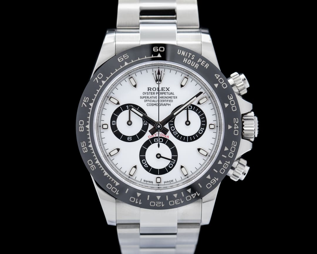 Rolex Daytona 116500LN Ceramic Bezel SS / White Dial