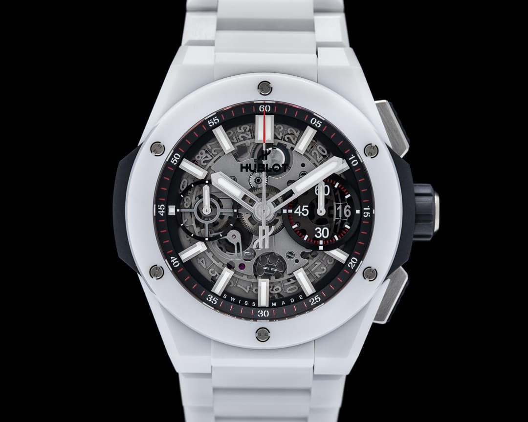 Hublot Big Bang White Ceramic Skeleton Dial
