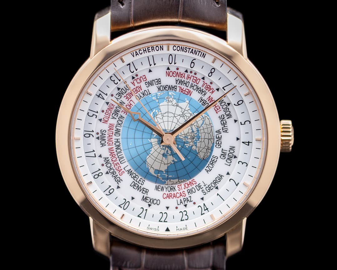 Vacheron Constantin Patrimony Traditionnelle World Time Rose Gold UNWORN