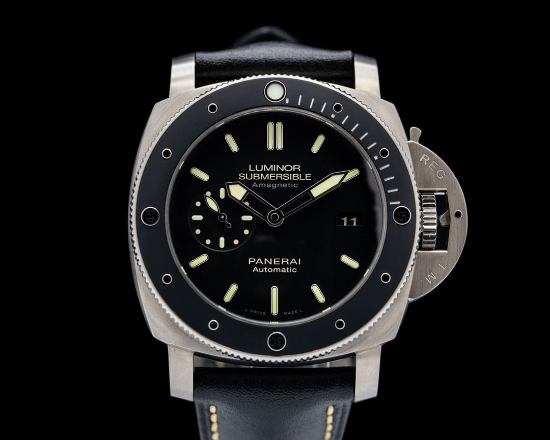 Panerai Luminor 1950 Submersible 3 Day Amagnetic 47MM Titanium UNWORN