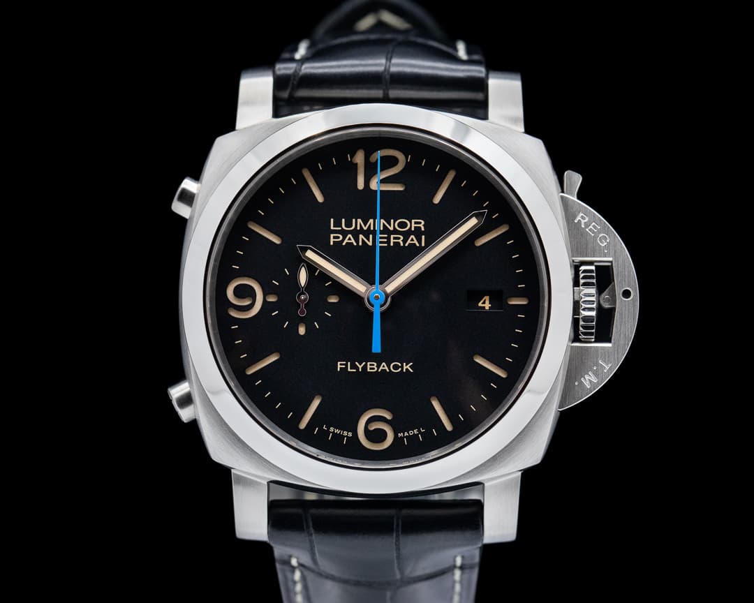 Panerai Luminor 1950 PAM524 Flyback SS Full Set