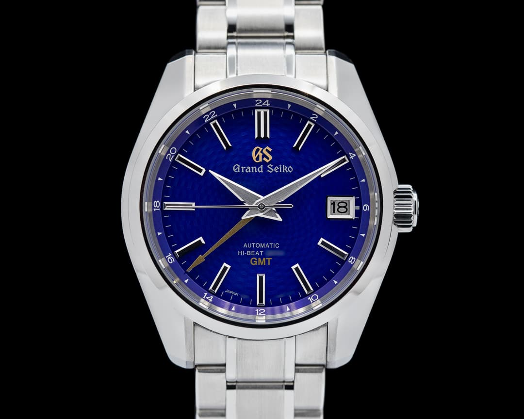 Grand Seiko Grand Seiko Hi-Beat 36000 GMT Blue Peacock Dial LIMITED
