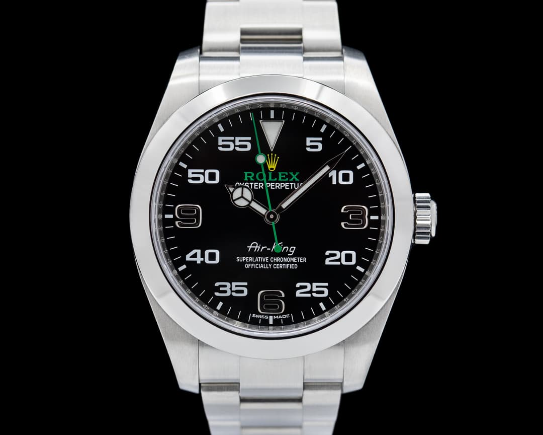 Rolex Air King 116900 Black Dial SS