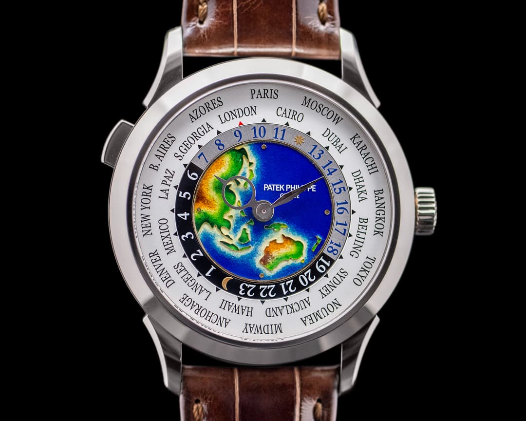 Patek Philippe World Time 5231G Enamel Dial 18K White Gold UNWORN 2024