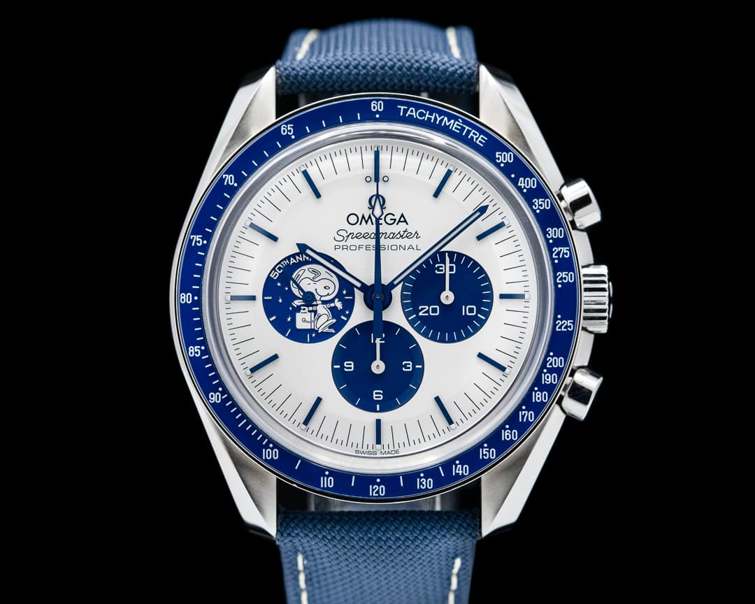 Omega Speedmaster Silver Snoopy Award 50th Anniversary