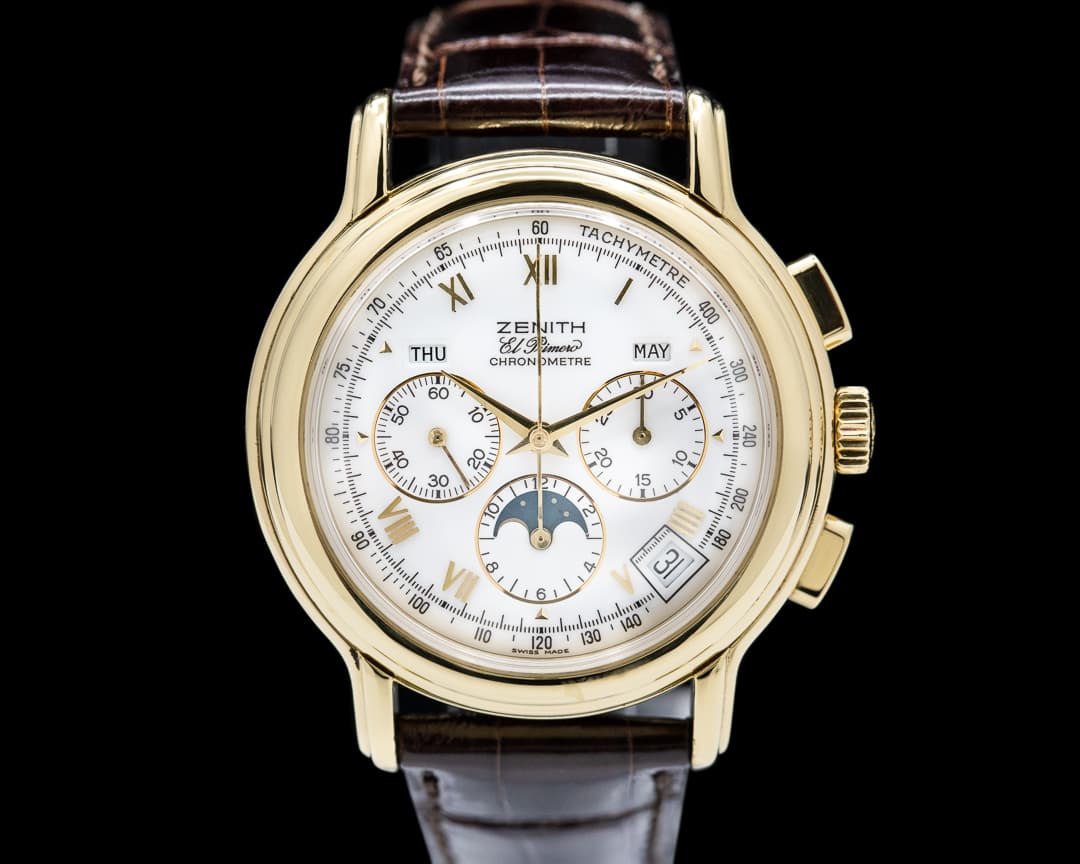 Zenith El Primero Chronomaster Moon 18k YG
