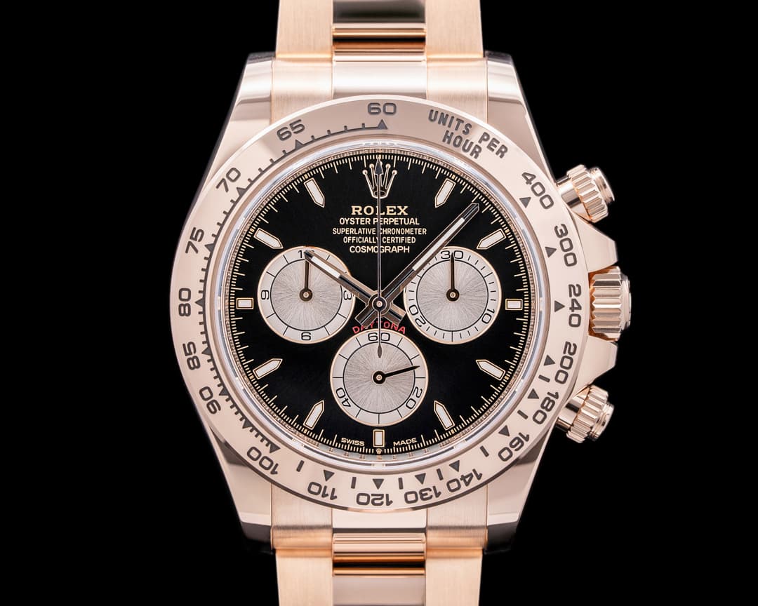 Rolex Daytona 126505 18K Everose Gold / black dial UNWORN 2023