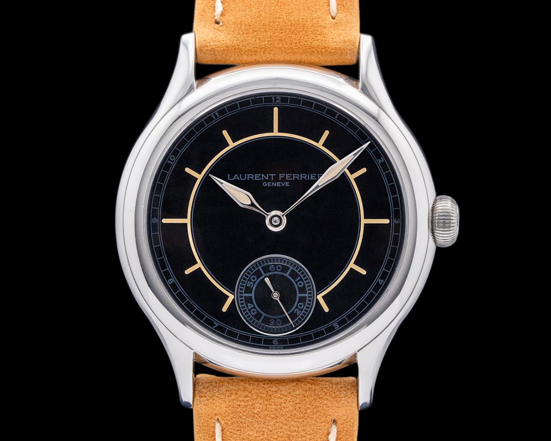 Laurent Ferrier Galet Micro Rotor SS Black Boreal Dial UNIQUE
