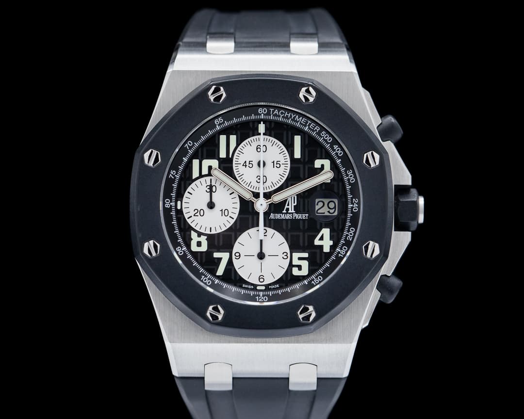 Audemars Piguet Royal Oak Offshore Chronograph Rubberclad Black Dial 42MM