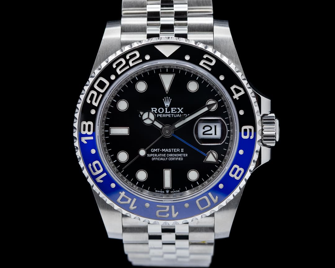 Rolex GMT Master II 126710BLNR Ceramic "Batman" SS / Jubilee