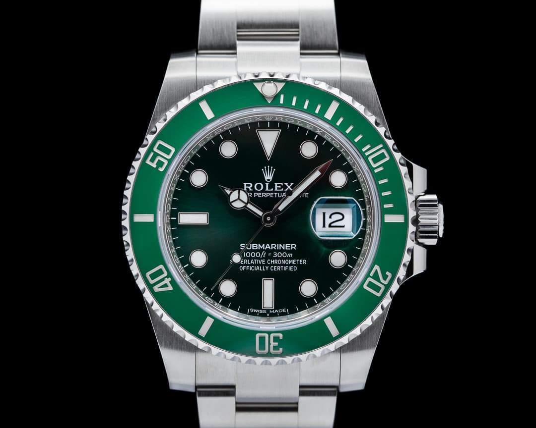 Rolex Submariner "Hulk" Green Ceramic Bezel Green Dial SS