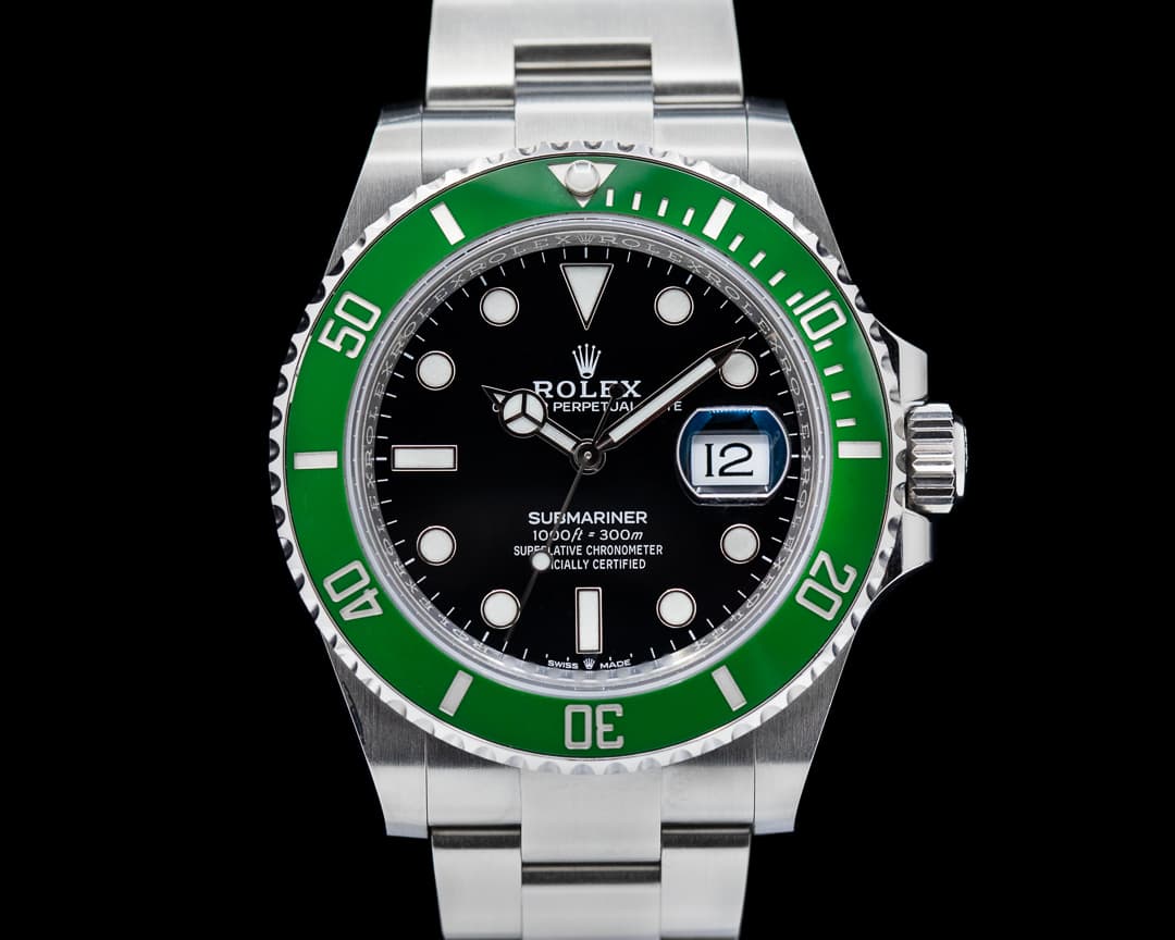 Rolex Submariner Date 126610LV Kermit GREEN Ceramic Bezel 41MM