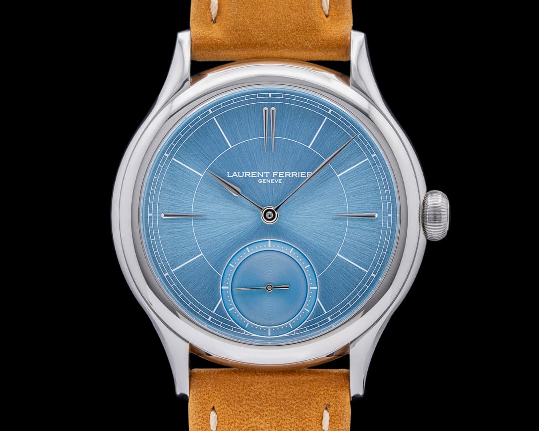 Laurent Ferrier Galet Micro Rotor SS / Ice Blue Dial