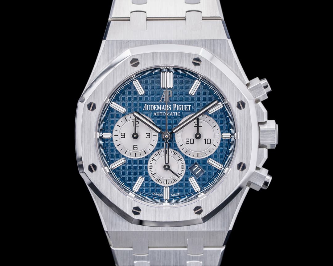 Audemars Piguet Royal Oak Chronograph Blue Dial SS 41MM UNWORN