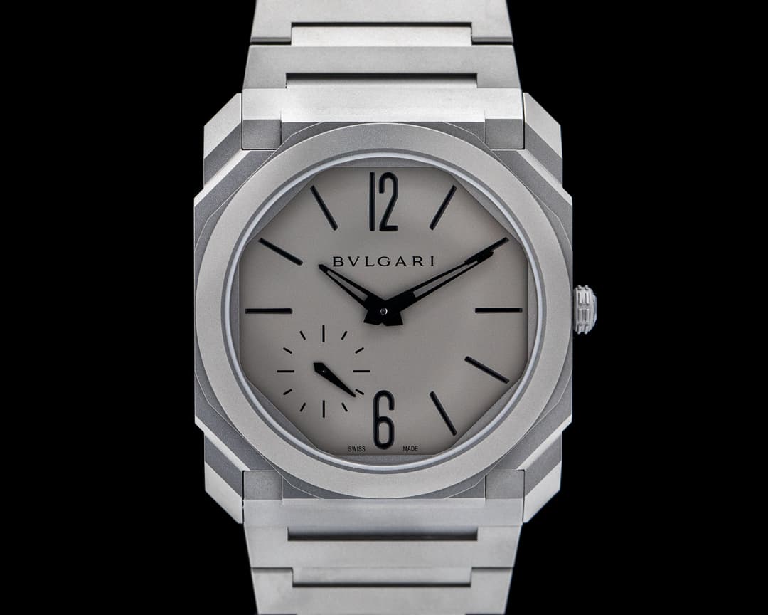 Bulgari Octo Finissimo Extra Thin Grey / Black 40MM