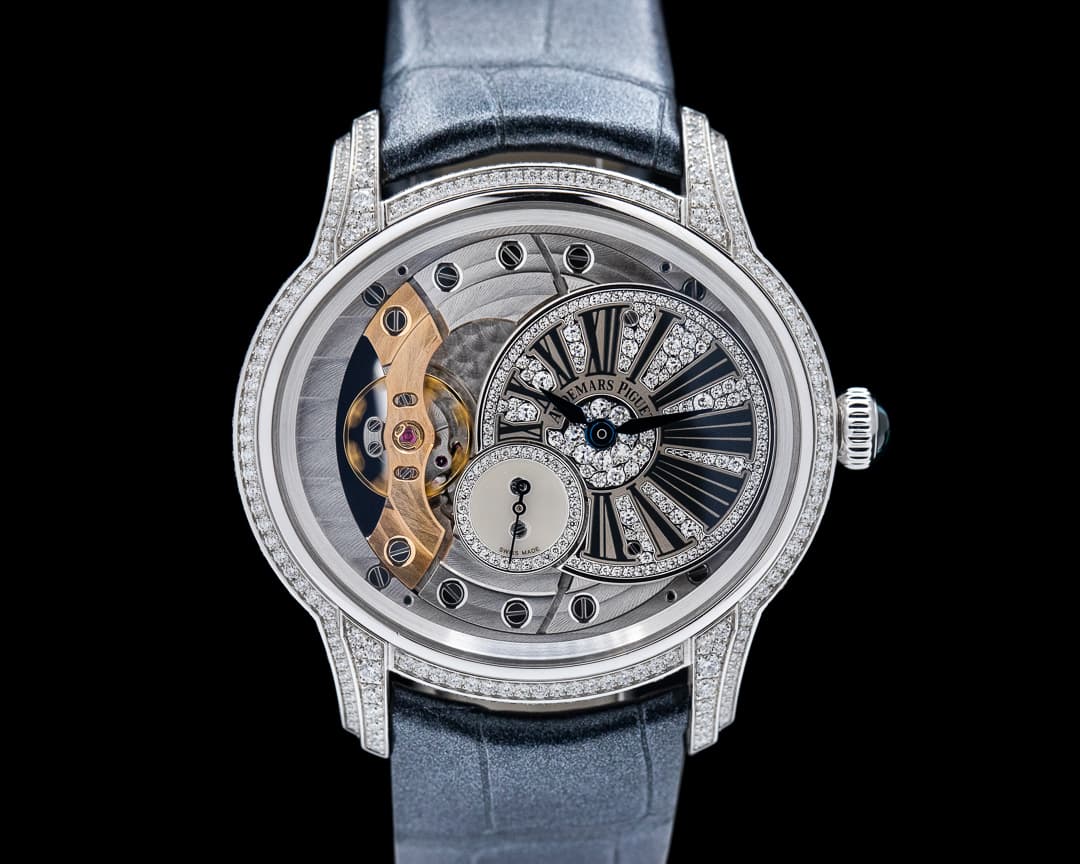 Audemars Piguet Millenary Automatic 18K WG/ Diamond Dial and Bezel