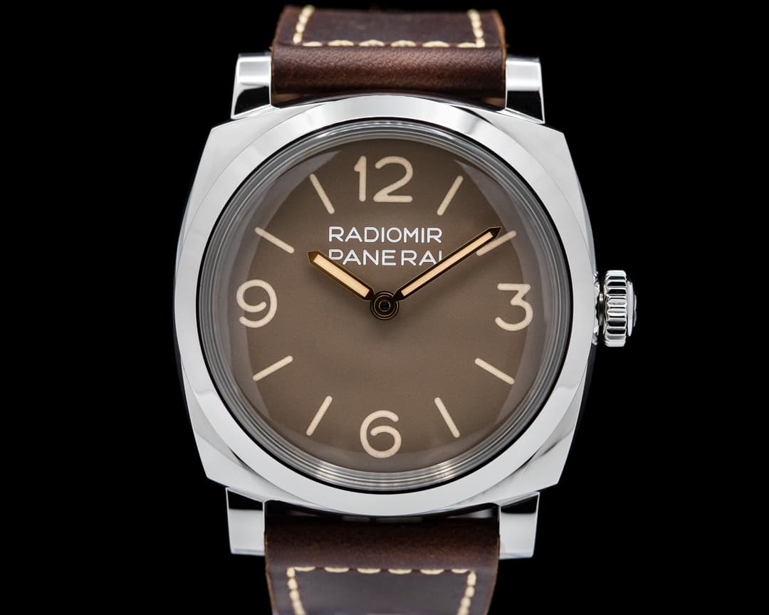 Panerai Radiomir 1940 3-Day Acciaio SS 47MM Sandwich Dial FULL SET
