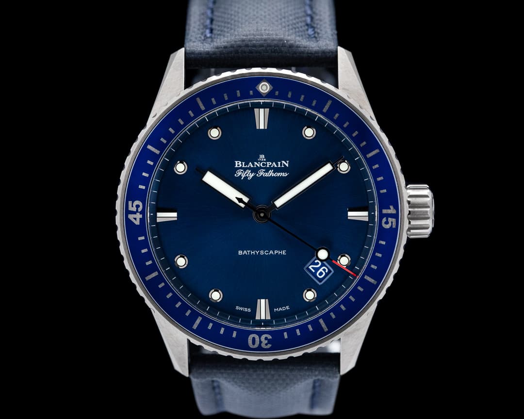 Blancpain Fifty Fathoms Bathyscaphe Ceramic Blue