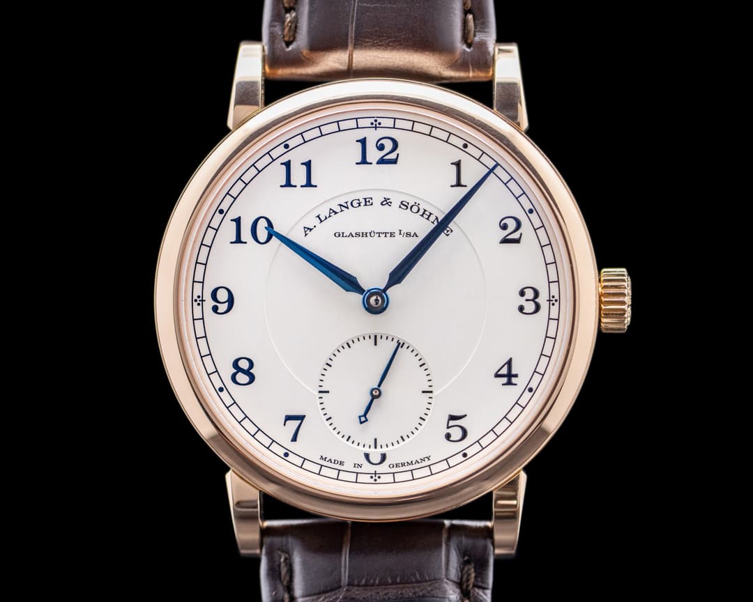 A. Lange and Sohne 1815 18K Rose Gold Silver Dial 38.5MM