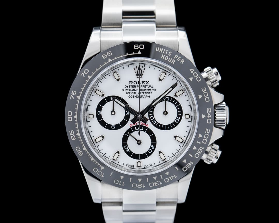 Rolex Daytona 116500LN Ceramic Bezel SS / White Dial
