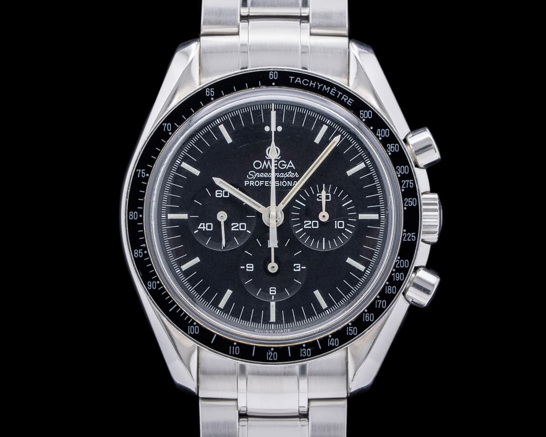 Omega Speedmaster Professional Black Dial SS / SS