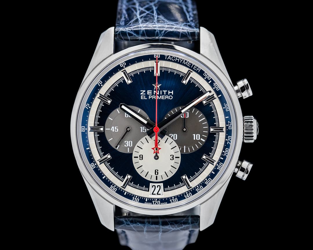 Zenith Chronomaster El Primero 36000 VpH Blue Dial