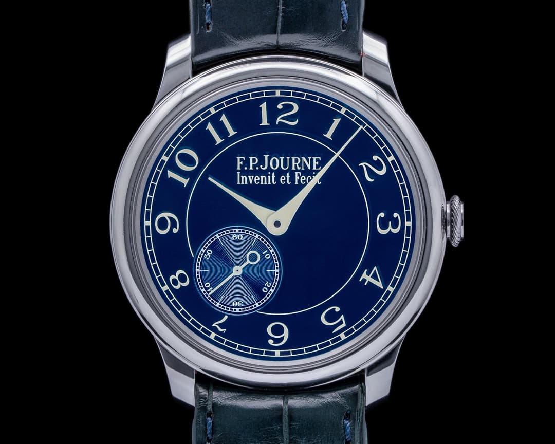 F.P. Journe Chronometre Bleu Tantalum Blue Dial