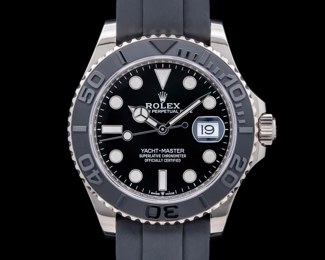 Rolex Yacht Master 226659 18K White Gold / Rubber 42MM