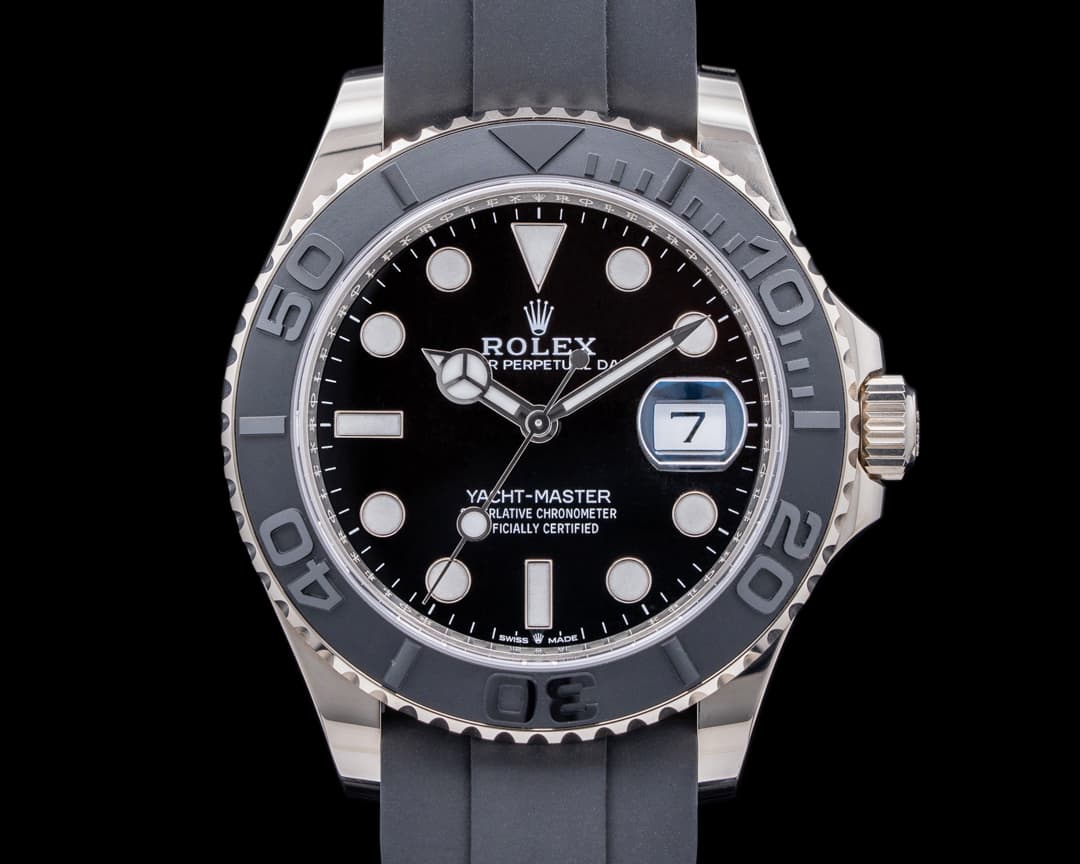 Rolex Yacht Master 226659 18K White Gold / Rubber 42MM