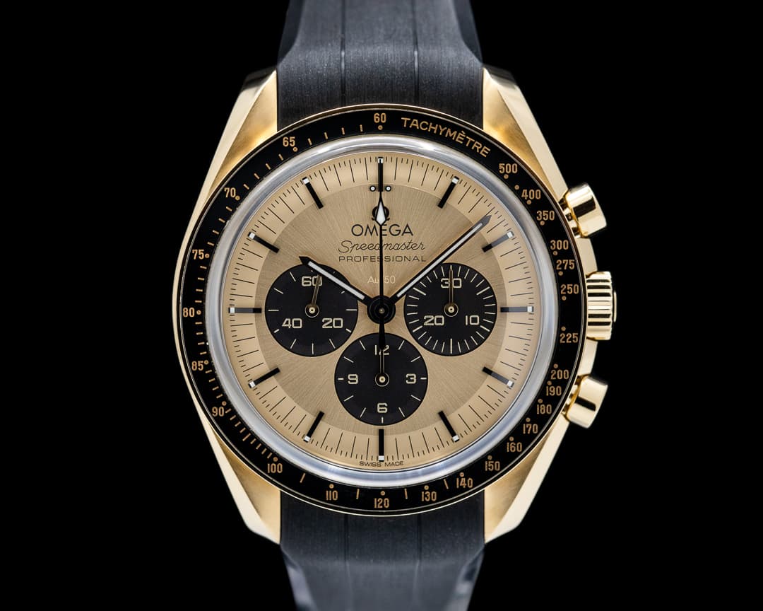 Omega Speedmaster Moonwatch Professional Moonshine Gold