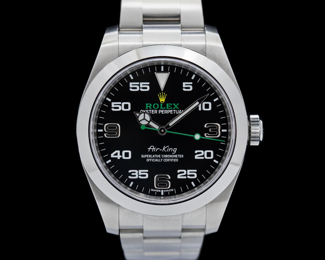 Rolex Air King 116900 Black Dial SS UNWORN