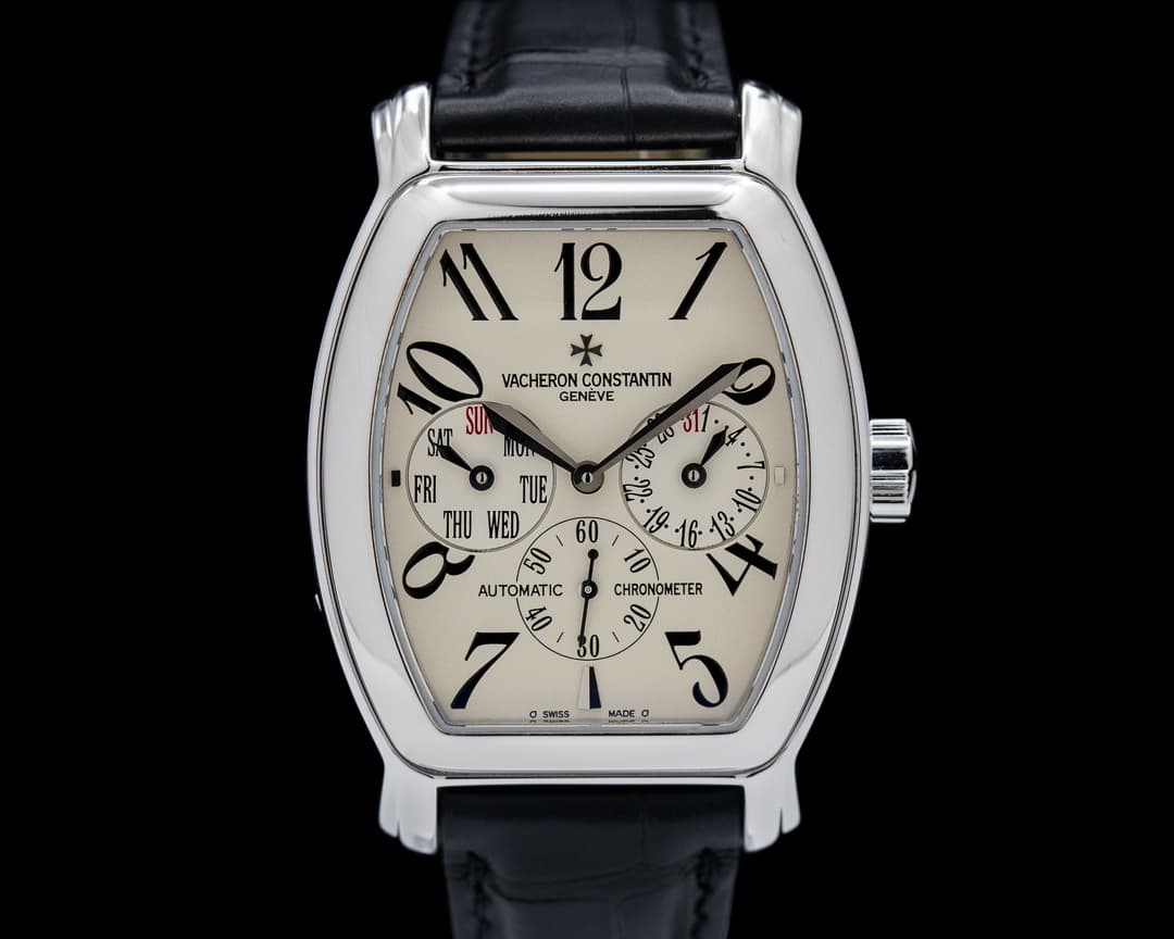 Vacheron Constantin Royal Eagle Day Date Silver Dial 18K WG