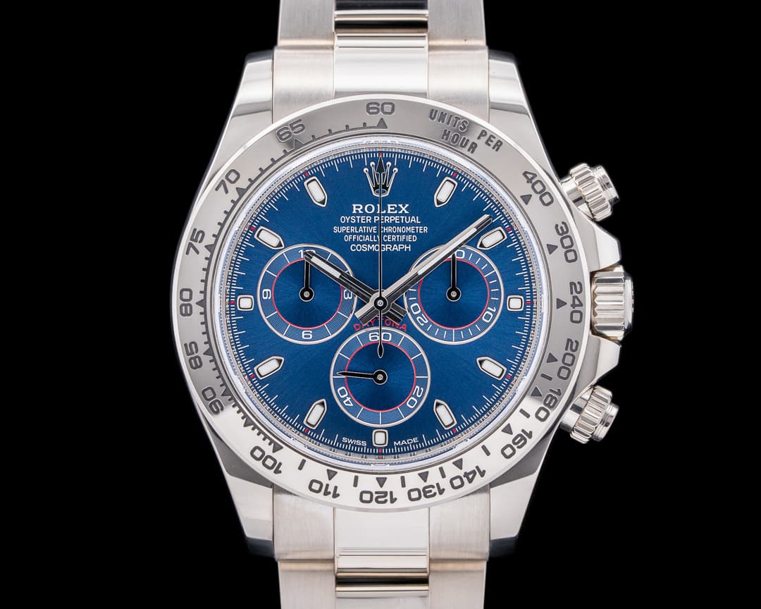 Rolex Daytona 116509 Blue Dial 18K White Gold