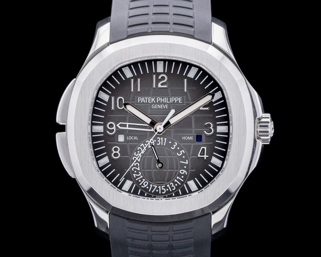 Patek Philippe Aquanaut 5164A Travel Time SS / Rubber DISCONTINUED